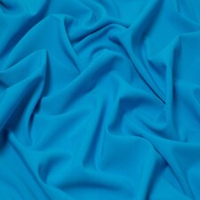 Minerva Core Range Turquoise Stretch Woven Fine Gabardine Twill Fabric for Dressmaking, 150cm / 59" Wide - per metre