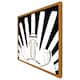 image 4 of Art deco skyscraper in black & white (Picture Frame) Grey | L