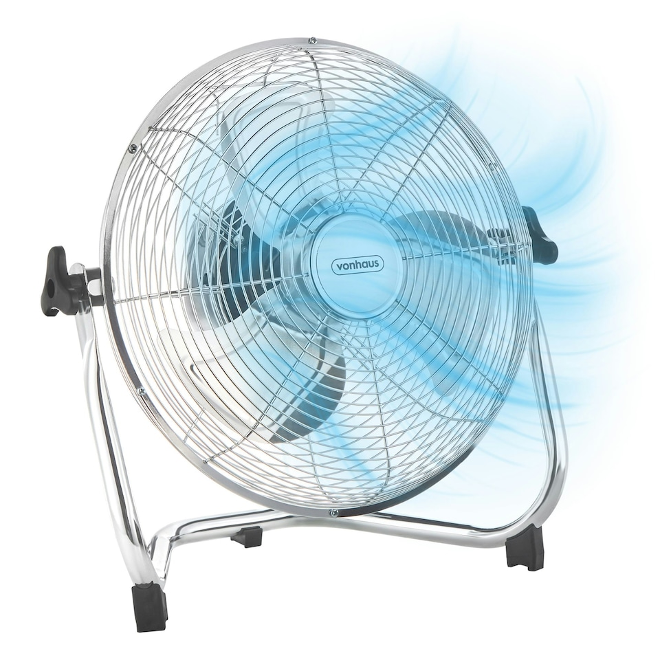 image 1 of VonHaus Floor Fan 12" Portable