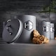 image 3 of Cooks Professional Kitchen Storage Set | 5-Piece | Bread Biscuit Tea Coffee Sugar | Grey & Silver