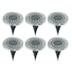 image 1 of ValueLights Set of 6 Warm White Outdoor Solar Decking Light