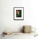 image 2 of Painting Von Stuck Sisyphus Old Master 9x7" Black Framed Wall Art Print
