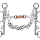 image 2 of Shires Copper Double-Jointed Horse Pelham Bit - Silver - 5.5in