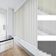 image 2 of Dim-Out Vertical Blind 90cm x 240cm White