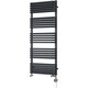 image 1 of Crossmoor - Anthracite Dual Fuel Towel Rail H1269mm x W500mm Thermostatic
