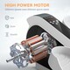 image 8 of SPORTNOW Under Desk Elliptical Machine Pedal Exerciser w/ 10 Speeds, White