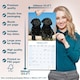 image 6 of Black Labrador Puppies 2026 Calendar | Square Wall Calendar | Dog Breed Gift | Plastic Free Packaging | by Avonside Publishing