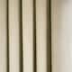 image 2 of OHS Soft Velvet Plain Dyed Thermal Insulated Panel Pair Eyelet Curtains, 90x90" Cream | Natural