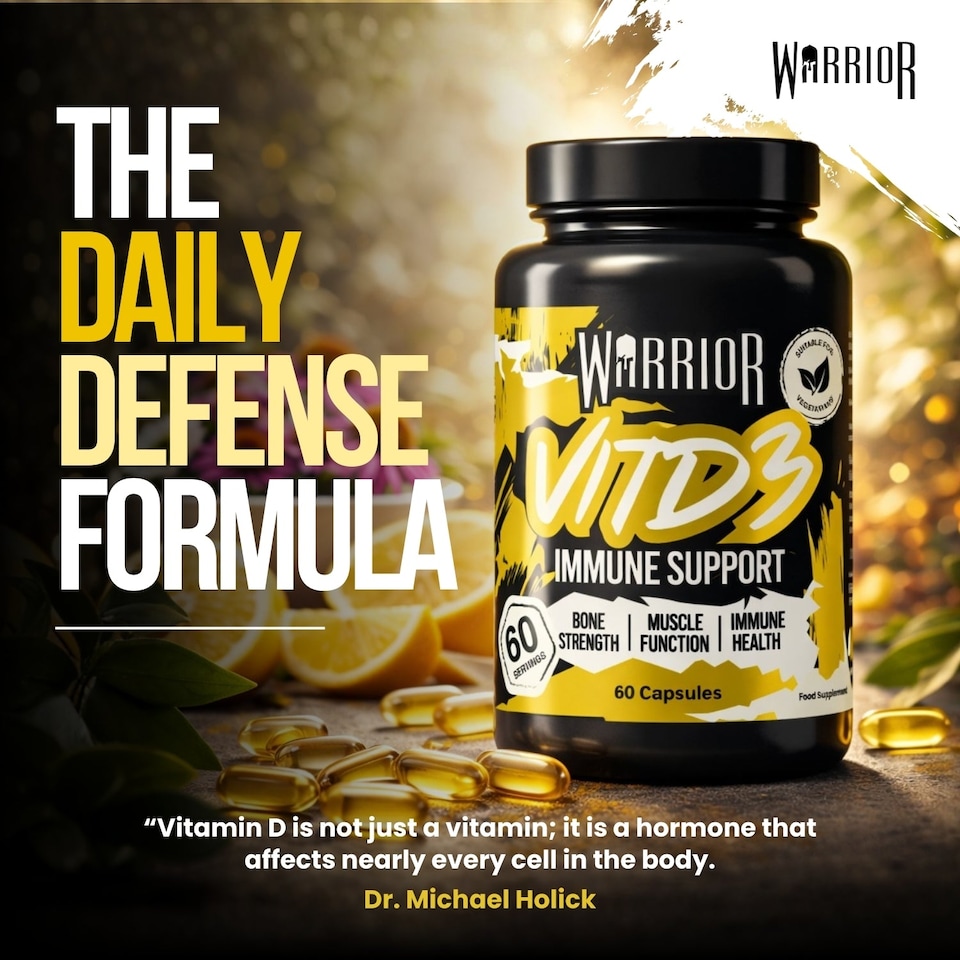 image 1 of Warrior Vitamin D3 - 60 tabs