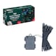image 1 of Christmas Workshop 100 LED Battery Operated Timer Lights Multi
