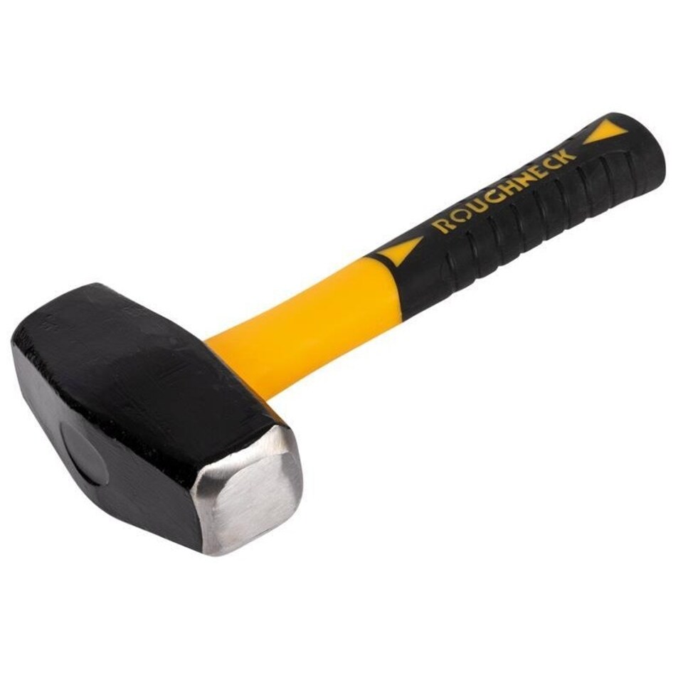 Roughneck Club Hammer, Fibreglass Handle - Multi Colour - 4lb