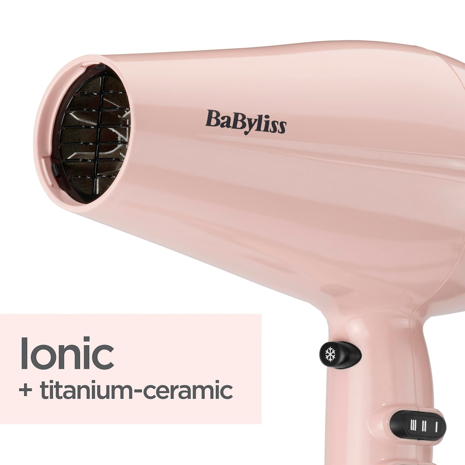 image 1 of BaByliss 5337U Rose Blush Dryer