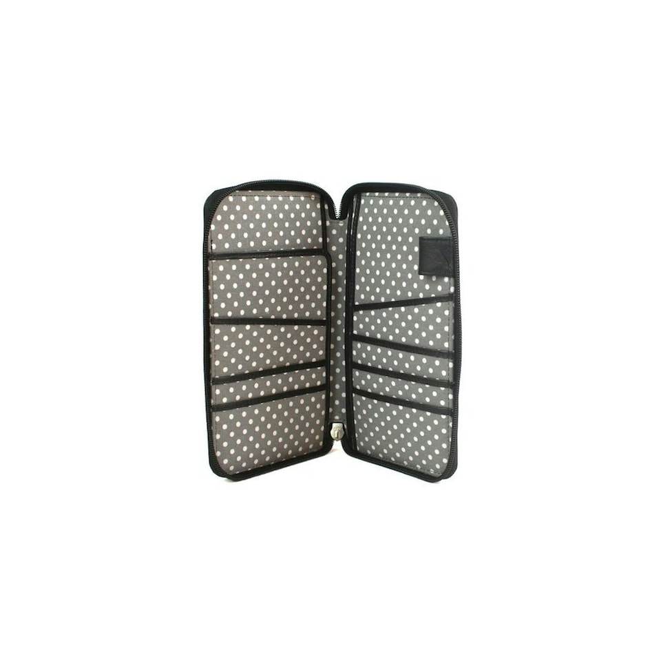 image 1 of Eastern Counties Leather Kendra Travel Leather Wallet - Black - One Size | Black