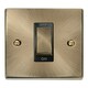 image 2 of SE HOME Antique Brass 1 Gang Ingot Size 45A Switch Brown | Antique Brass