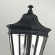 image 2 of Cotswold Lane 2 Light Medium Outdoor Post Lantern Black IP44, E14