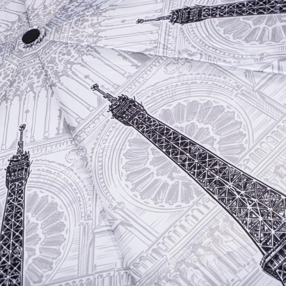 image 1 of StormKing Folding Umbrella Automatic Opening Paris Multi