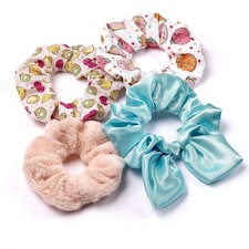 Pusheen The Cat Fruit Themed Scrunchie Set Multi