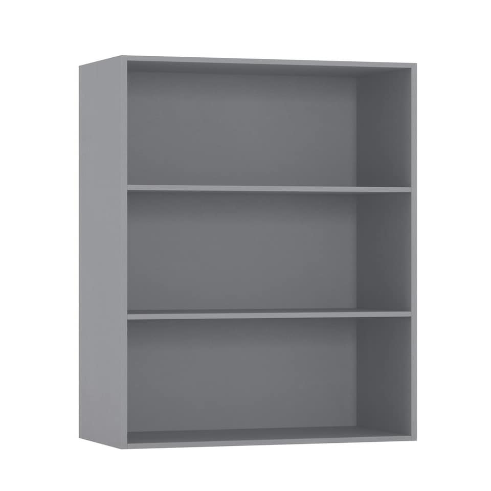 image 1 of 3-Tier Bookcase Shelving Storage Unit- 90x60x29cm White | Unit Colour: White