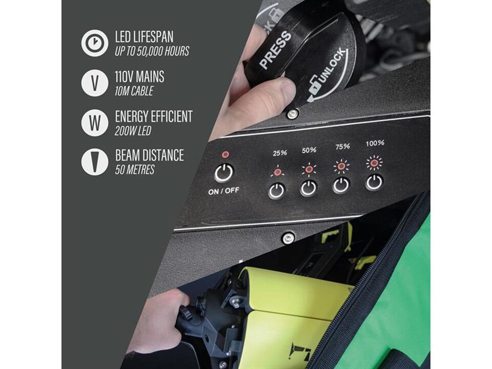 image 1 of Lighthouse Heavy-Duty Led Site Light 110V