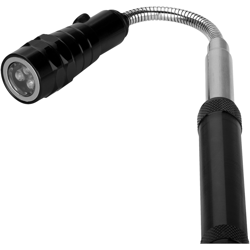 image 1 of STAC Magnetic Telescopic Pick-Up Tool Light - Solid Black - 17.5 x 2.19 cm