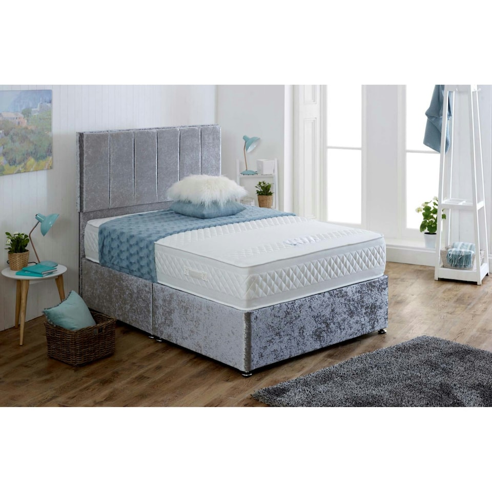 Galaxy 3000 Pocket Sprung Medium Firm Mattress 25cm Single White | Single