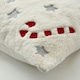 image 3 of BHS Christmas Candy Cane Cushion, White | White | White | One Size | 1