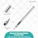 image 4 of 1mm Leather Hole Punch Cutter, Sharp Edge Hollow Hole Punch for DIY