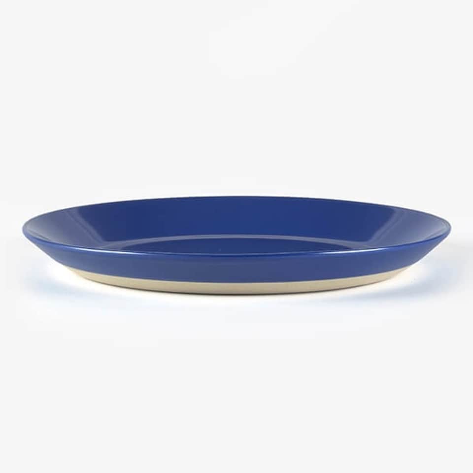image 1 of Sur La Table Colour Me Happy Blue Dinner Plate