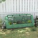image 2 of Outsunny Portable Small Polytunnel with Mesh Windows, 240x90x90cm