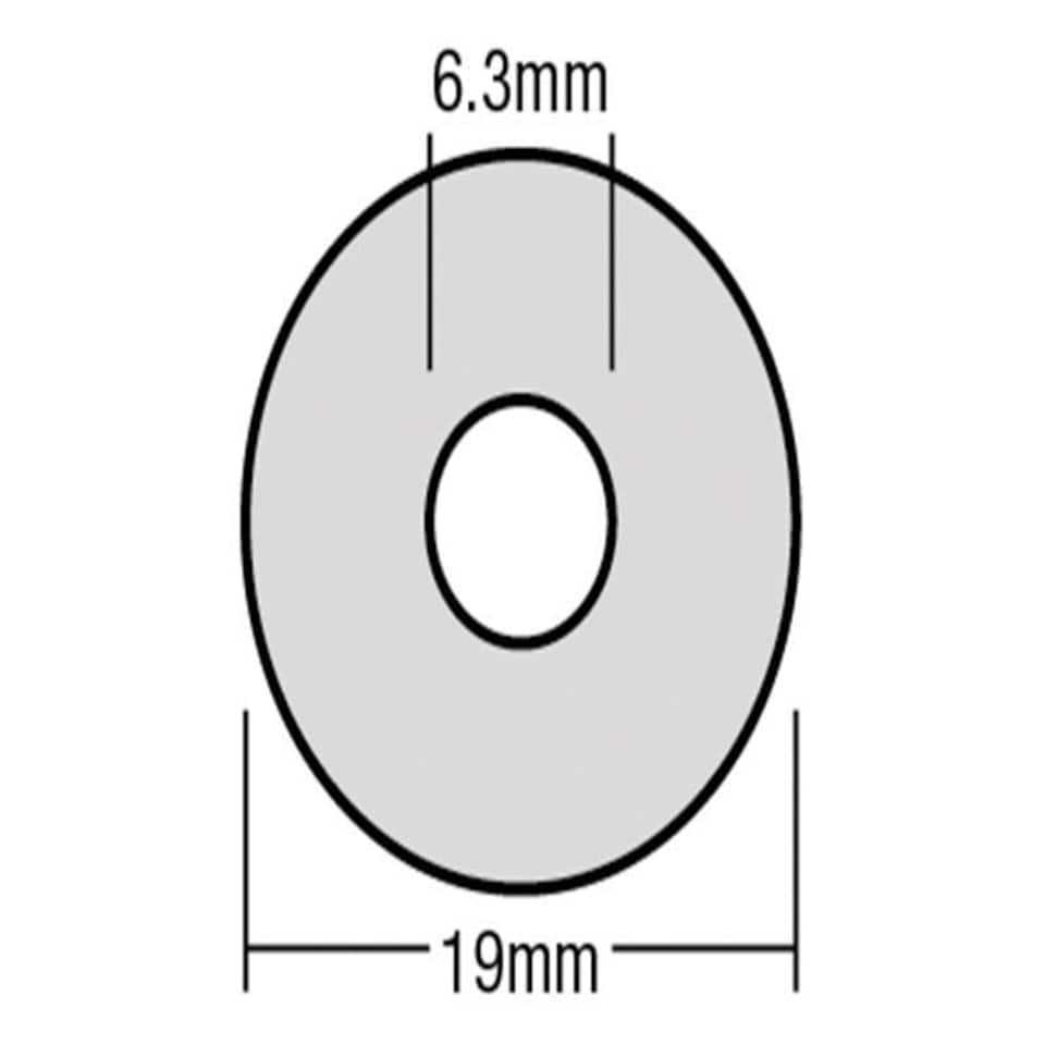 Forgefix Techfast Bonded Epdm Washer 5.5 X 16Mm Box 100