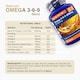 image 6 of Zipvit Omega 3-6-9 2000mg, Brain, Heart & Cholesterol Support, 120 Capsules, 2-Month Supply