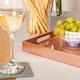 image 6 of Argon Tableware Rectangle Serving Tray - 34.5 x 25cm - Rose Gold | Pink | Rose Gold