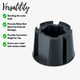 image 5 of Water Butt Kit with Tap, Diverter & Bio Cleaner –  Rainwater Collector for Garden, Balcony & Terrace – Durable Plastic Water Storage Tank Black