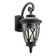 image 1 of Admirals Cove Outdoor 1 Light Wall Lantern, Textured Black, IP44, E27
