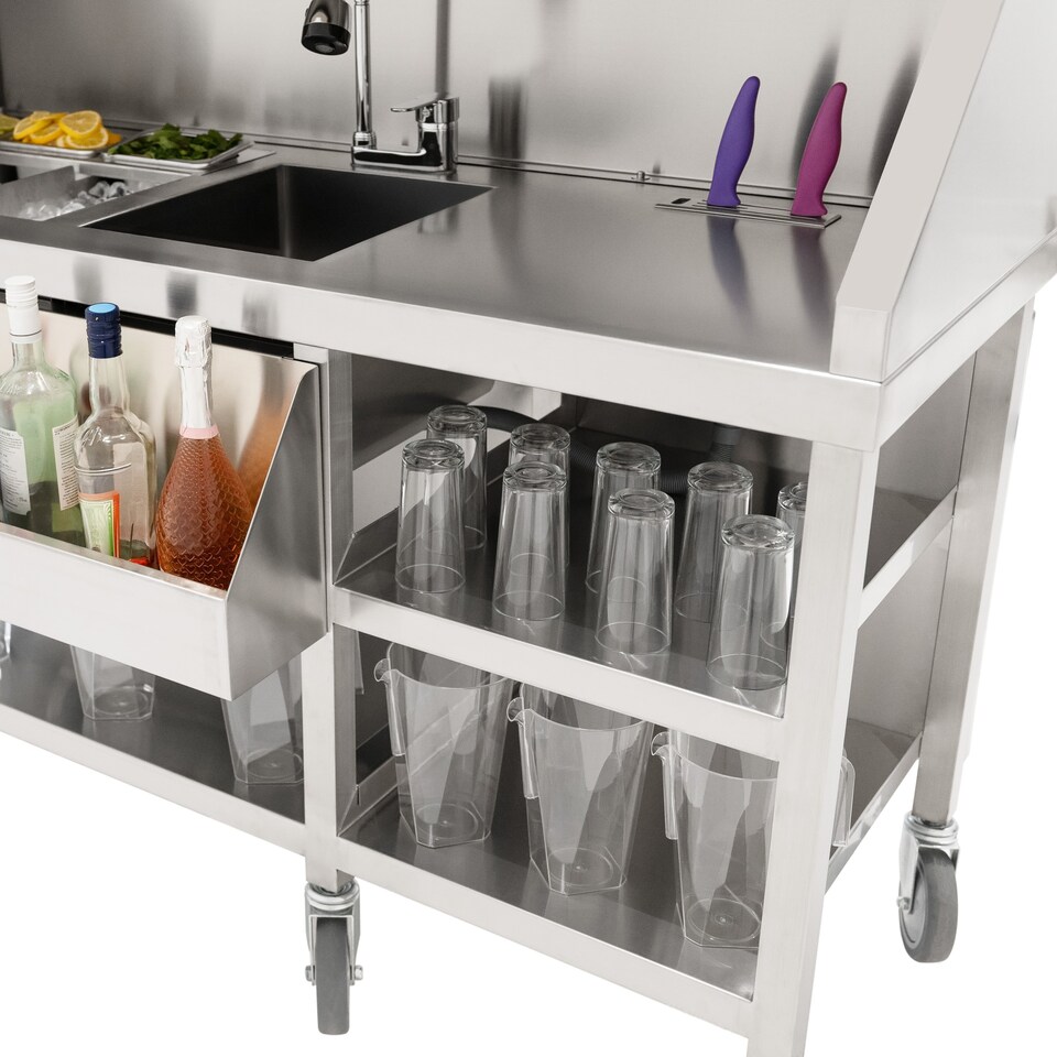 image 1 of Mobile Cocktail Bar Station