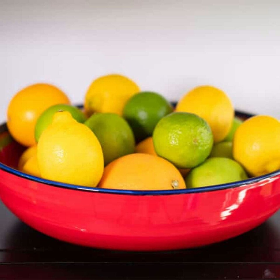 image 1 of Verano Spanish Ceramics Classic Spanish Large Bowl - 30cm Orange/Green Orange | Green