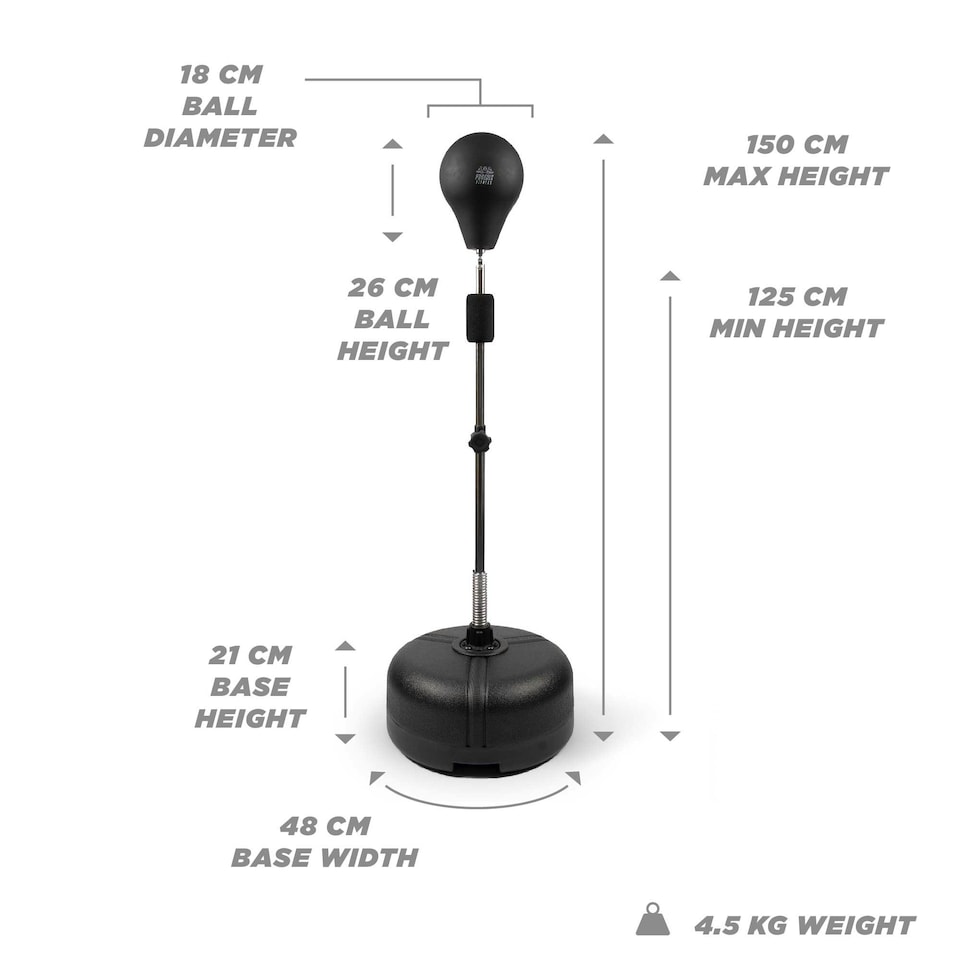 image 1 of Phoenix Fitness Free Standing Speed Ball