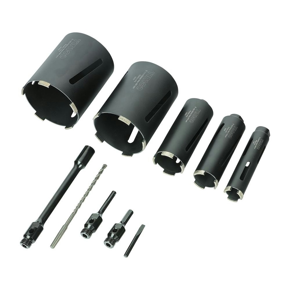 image 1 of Timco - Dry Diamond Core Drill Kit (Size 5pcs - 5 Pieces)