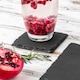 image 5 of Argon Tableware Square Slate Coasters - 10cm - Pack of 24