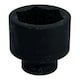 image 1 of 3/4" Drive 50mm Shallow Metric MM Impact Impacted Socket 6 Sided Single Hex