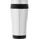 image 2 of Elwood Recycled Stainless Steel Insulated 410ml Tumbler - Solid Black - One Size