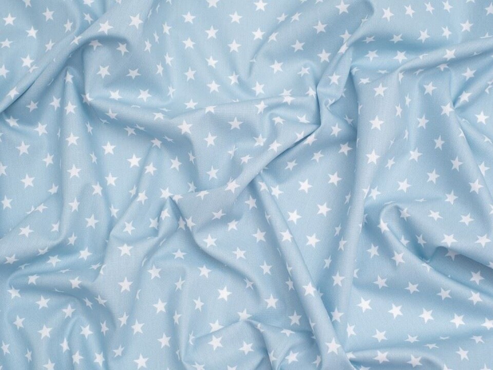 Minerva Core Range Blue 100% Cotton Poplin Fabric for Dressmaking, Quilting, 148cm / 58" Wide - per metre