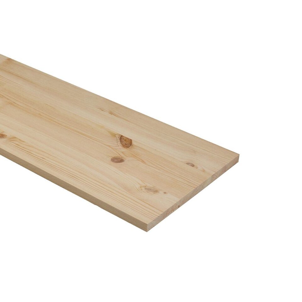 image 1 of Snowdon Timber Solid Pine Furniture Board (T) 18mm (W) 200mm (L) 1.8m - Pack of 2
