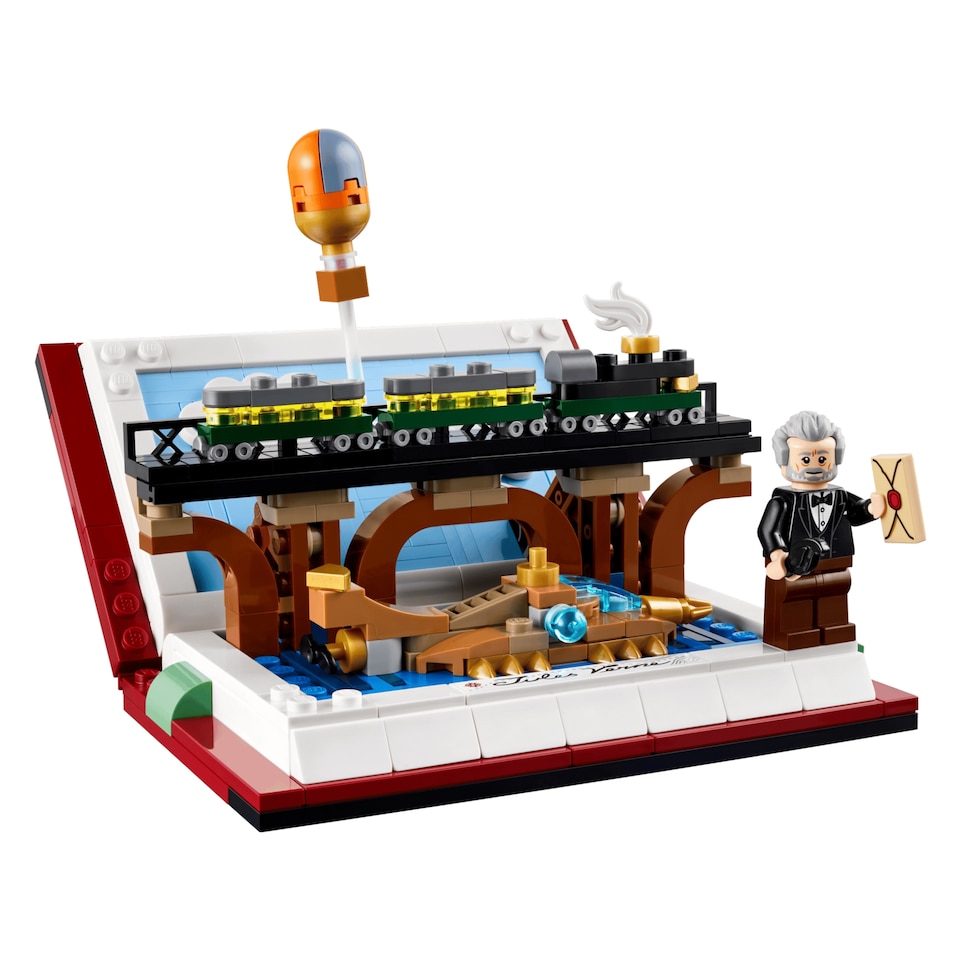 image 1 of LEGO 40690 Tribute to the Books of Jules Verne