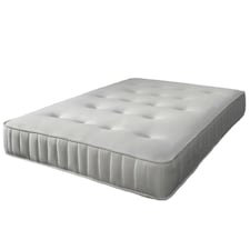 Hybrid Memory Foam & Spring Support Mattress - Responsive Body Support | White | King