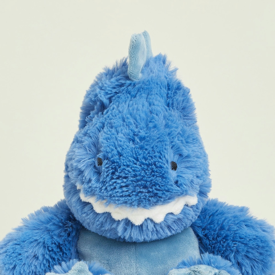 image 1 of Warmies T-Rex Plush Microwaveable Weighted Cuddly Toy