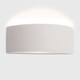 image 3 of ValueLights Ceramic Paint Me White Indoor Wall Light