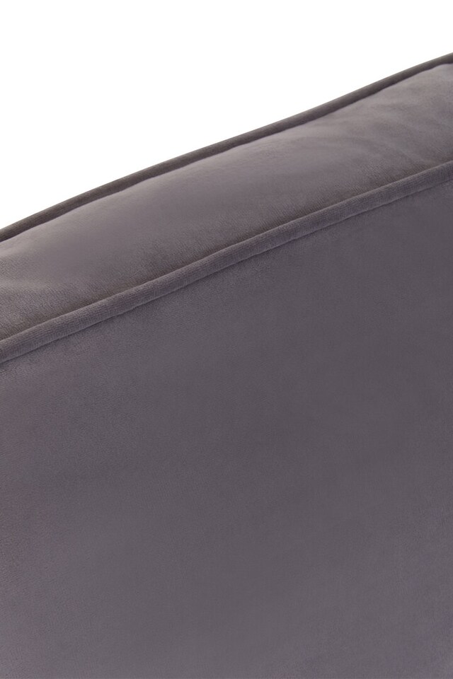 image 1 of Ralph Three Seat Grey Velvet Sofa