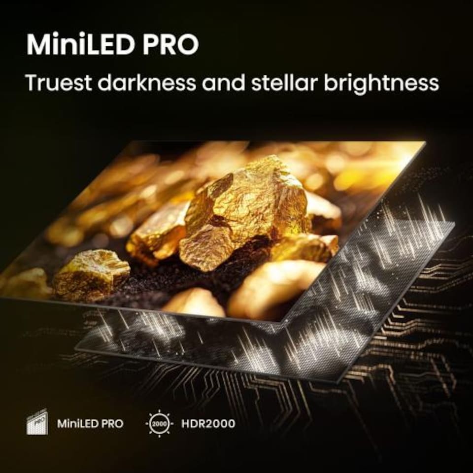 image 1 of Hisense 65U7QTUKPRO 65inch 4K UHD Mini-LED ULED SMART TV WiFi Dolby Atmos