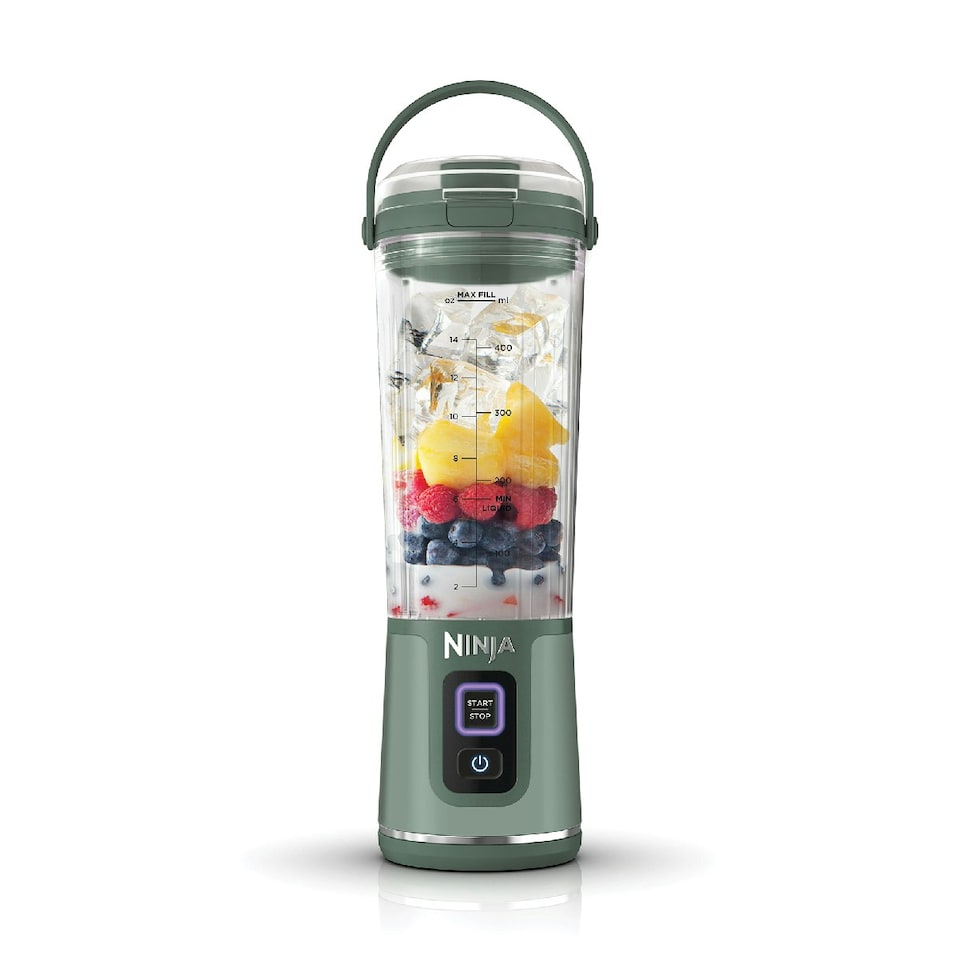 image 1 of Ninja Blast Cordless Portable Blender in Forest Green BC151UKEM Green